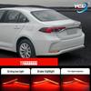 YCL Sequential Turn Signal Rear Bumper Reflector for 2019 Toyota Corolla