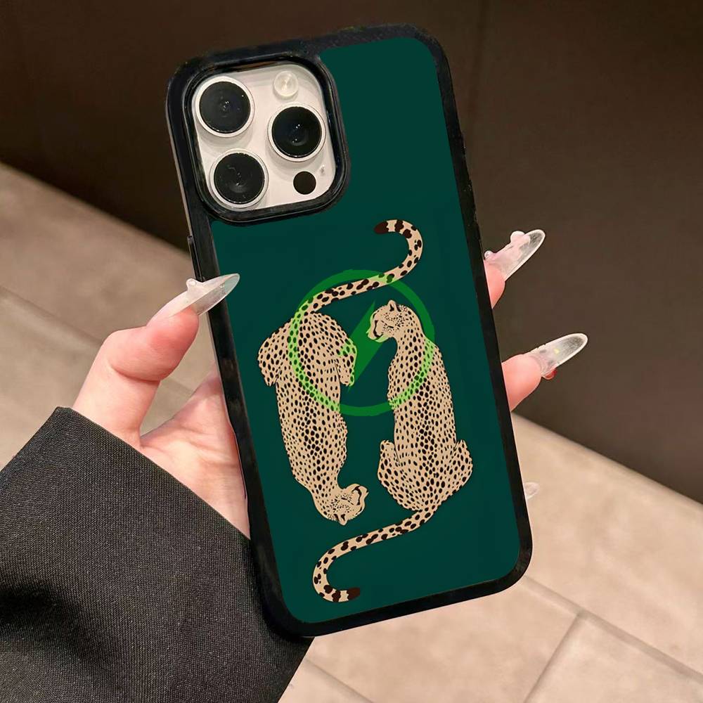 Colorful Abstract Tiger Leopard Snake Magnetic Matte Phone Case For IPhone 16 17 15 14 13 12 11 For Magsafe Wireless Charge