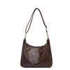 Autumn and winter plush bag women's new autumn and winter women's bag trendy versatile large-capacity shoulder messenger bag