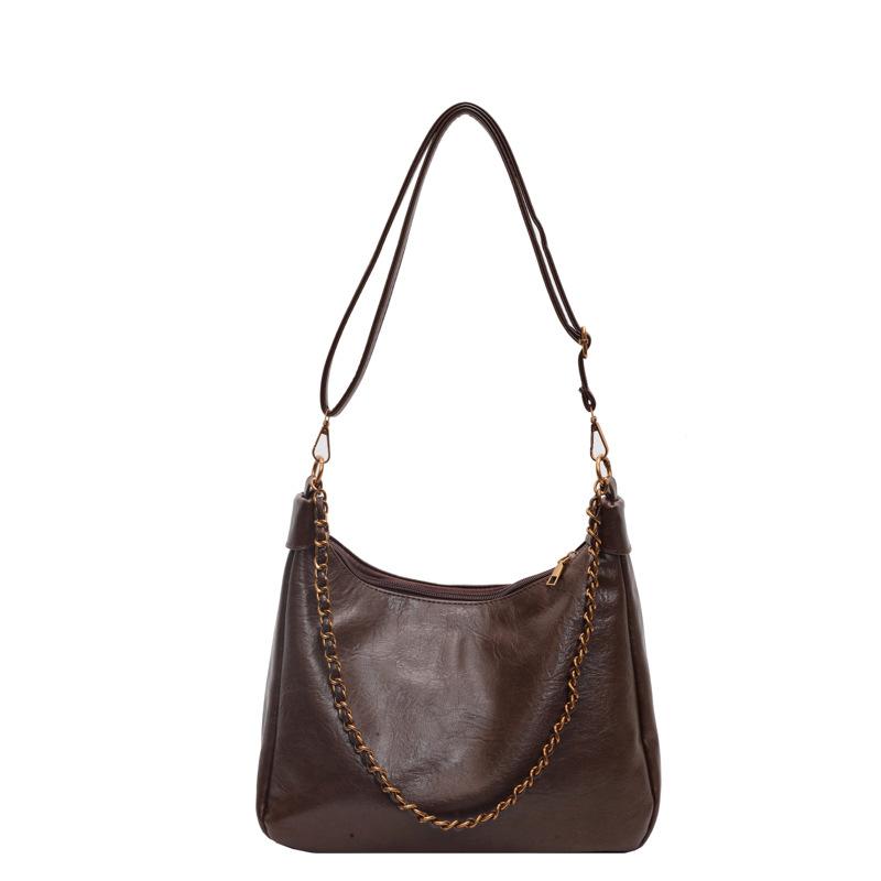 Autumn and winter plush bag women's new autumn and winter women's bag trendy versatile large-capacity shoulder messenger bag
