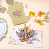 3D Butterfly Flower Bouquet Card - Creative Gift for Mother's Day & Birthdays