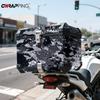Black and Gray Digital Camouflage Wrap Vinyl Car Livery Vehicle Decoration Supplies Car Wrapping Film Motorcycle Vinyls Covering