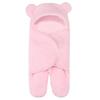 Warm Newborn Swaddle Wrap Imitation Berber Fleece Baby Blanket Newborn Baby Sleeping Bag  Infant