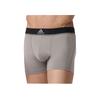 adidas Logo Muster Atmungsaktive Mid-Rise Unterwäsche 3er-Pack Herren Unterwäsche 4A3M04-907