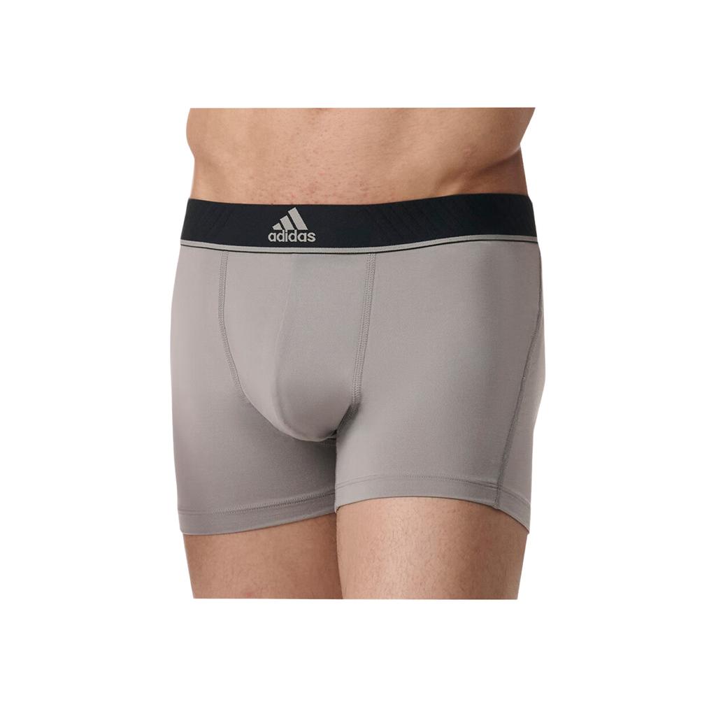 adidas Logo Muster Atmungsaktive Mid-Rise Unterwäsche 3er-Pack Herren Unterwäsche 4A3M04-907