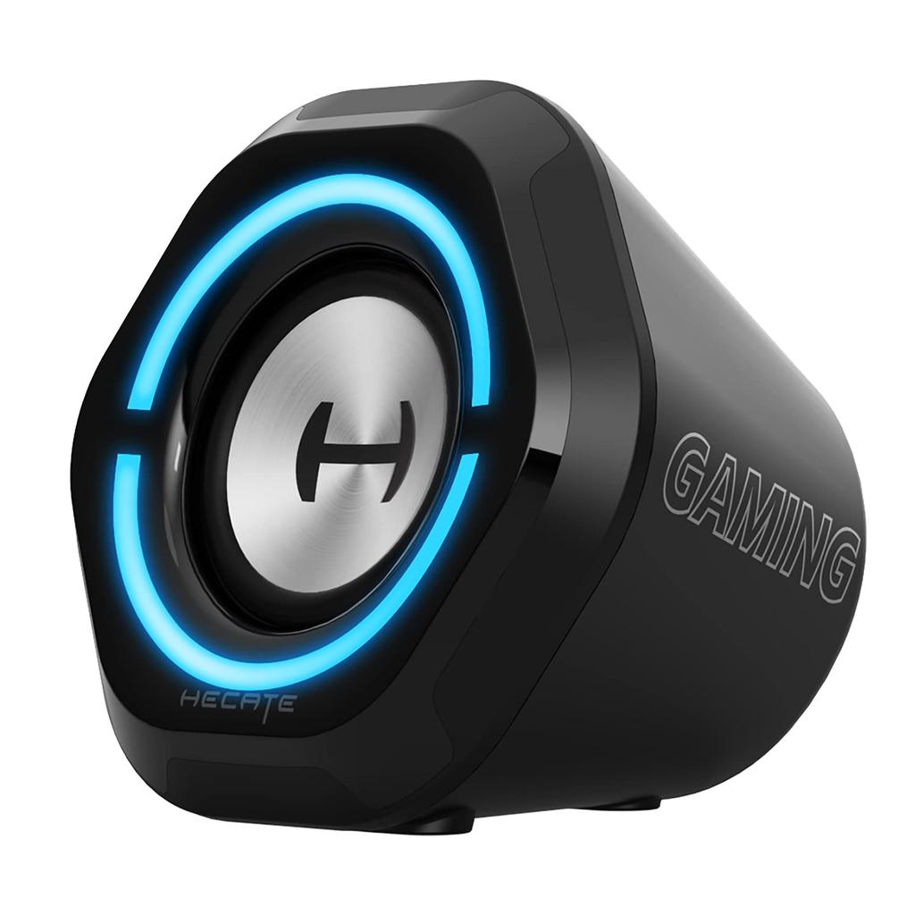 EDIFIER Hecate G1000 Gaming Speaker, 5W Output, Bluetooth 5.3, Full-Range, USB/3.5mm, RGB Lighting, Black [Official Japanese Distributor] ED-G1000-BK