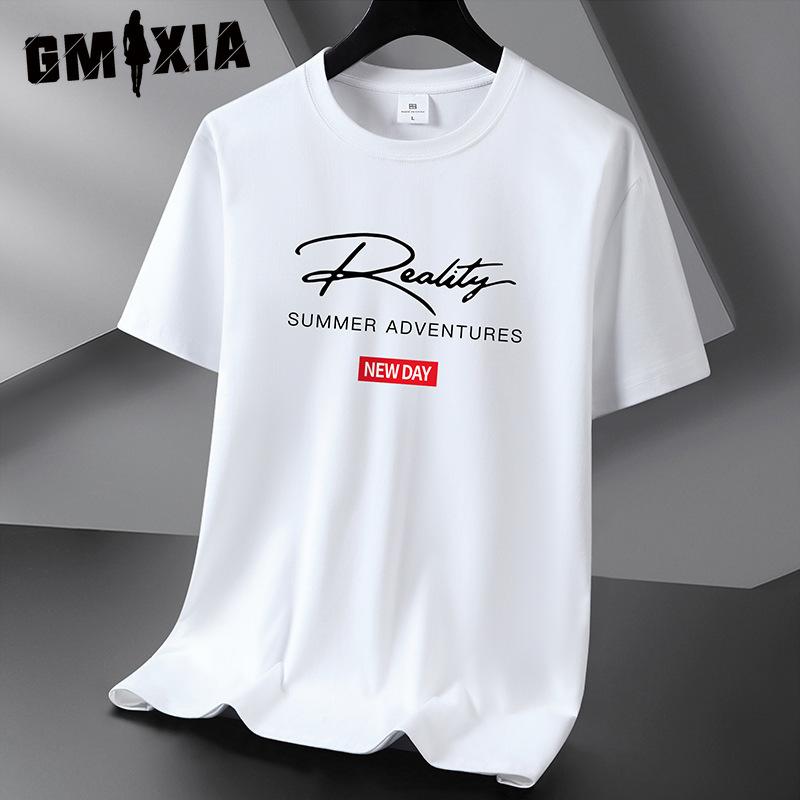 

GMXIA 13 цветов Мужская модная повседневная одежда и футболки S белый