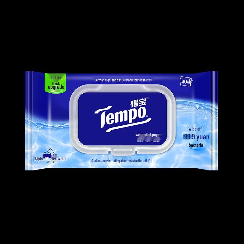 Tempo Pure Water Flushable Wet Wipes