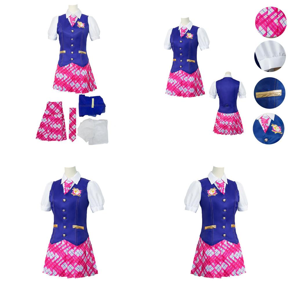 Barbie Charm Princess School Uniform Cosplay Costume For Women