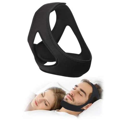

Jravezt Snoring Prevention Aid, Chin Support Support, Mouth Closure Tape, Prevents Mouth Breathing, Promotes Nasal Breathing, Reduces Snoring, Improve
