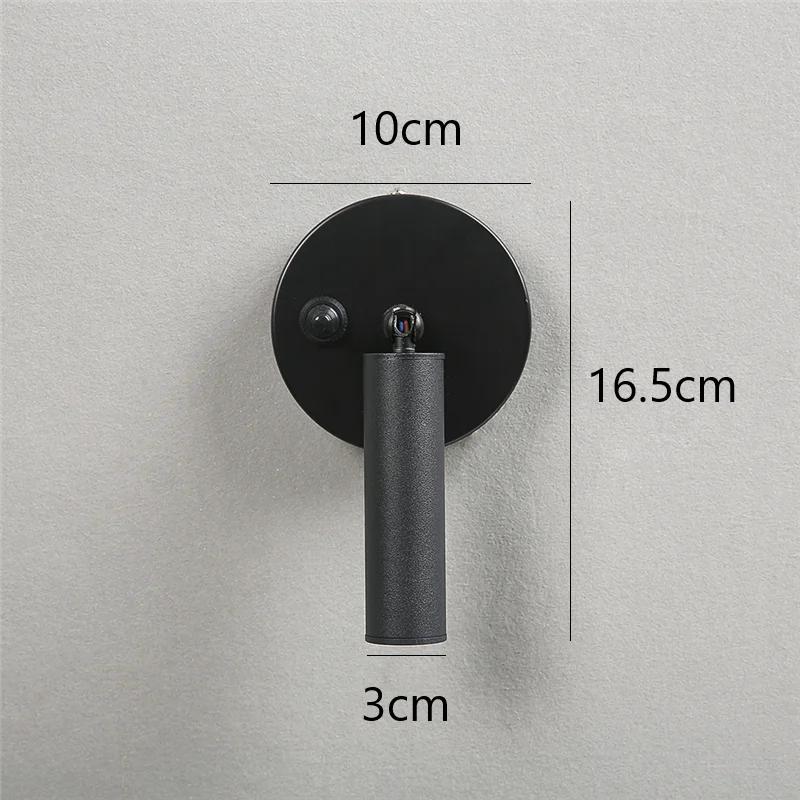 Modern Wall Lamps Folding with Switch LED Reading Spot Light for Home Study Wall Lights Bedroom Bedside Living Room Decor Light