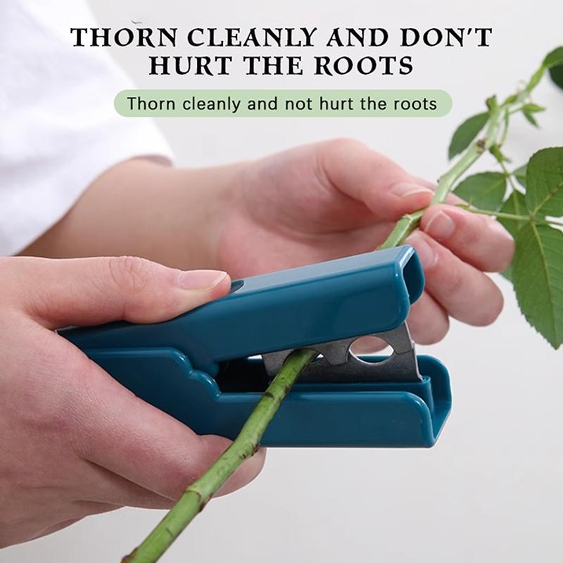 Rose Thorn Remover Flower Thorn Stem Leaf Stripper Rose Pincers Portable Florist Gardening Tools Bonsai Tools
