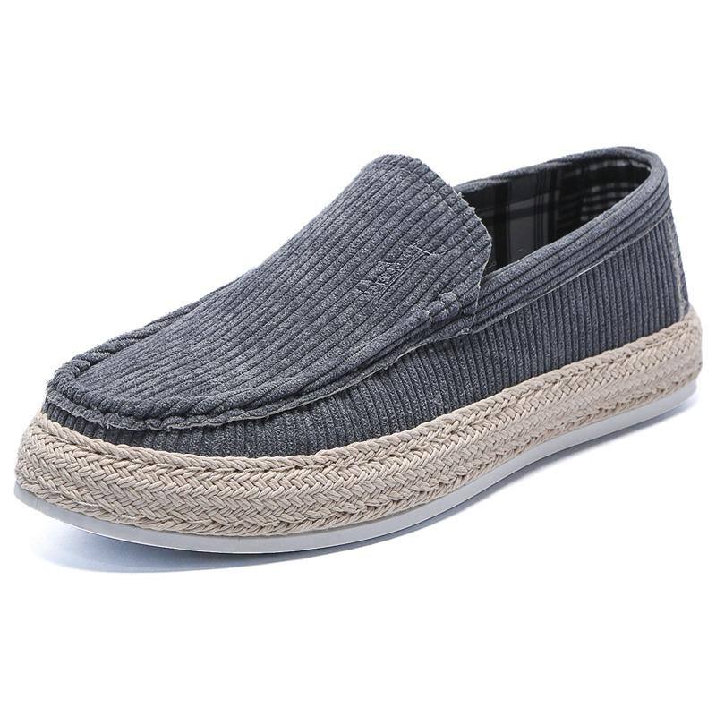 Fashion Casual Shoes for Men Fashion Men's Cloth Shoes Loafers New Comfortable Soft Male Board Shoes Hard Wearing Men's Flats Chaussure
