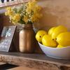 Artificial Yellow Lemon Fake Lemon, Artificial Fruit Home Decoration, Kitchen and Dining Table Cabinet Party Decoration