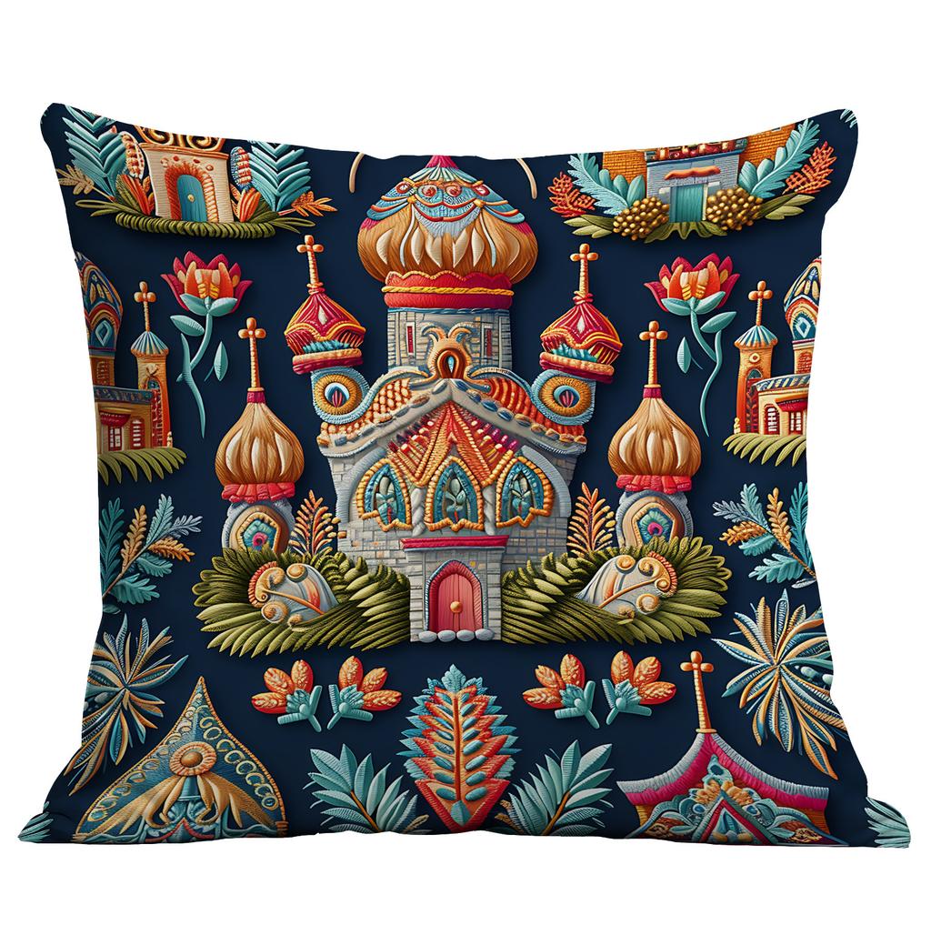 New Retro Creative Ethnic Style Pillowcase Home Living Room Hotel Cushion Pillowcase Decoration