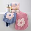 Magic Microfiber Shower Cap Embroidery Towel Bath Hats Dry Hair Cap Quick Drying Soft for Lady Turban Head