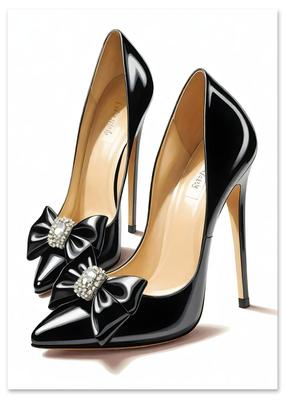 Plakát černé jehly