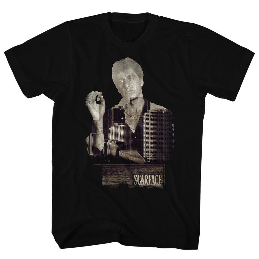 Scarface Double Expose Movie Shirt S