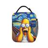 Anime S-Simpsonss Cartoon Product Insulated Lunch Bags For School Office Storage Food Boxes Reusable Cooler Thermal Lunch Boxes