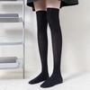 Einfarbige Lolita Lange Strümpfe JK Damen Mädchen Niedliche Schwarze Weiße Strumpfhosen Über Knie Oberschenkelhoch Socken Sexy Nylonstrümpfe