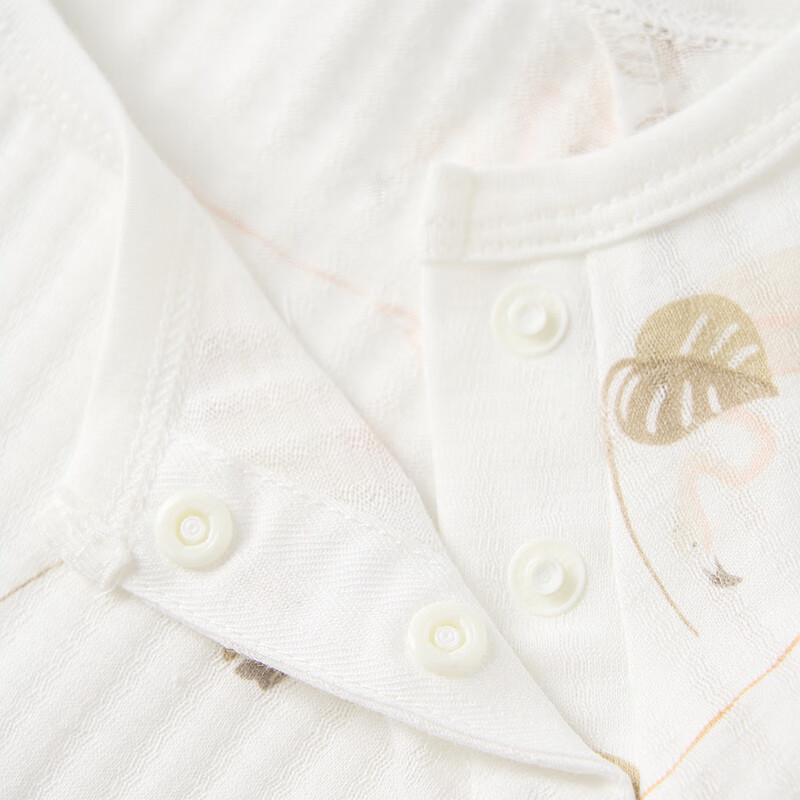 TONGTAI Baby Pure Cotton Jacquard Pajama & Homewear Set