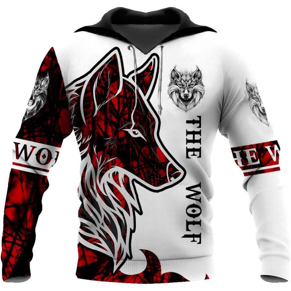Amazon Source God Pattern 3D Printed Sweatshirt Men's Hooded Sweatshirt Autumn and Winter Factory Direct Sales