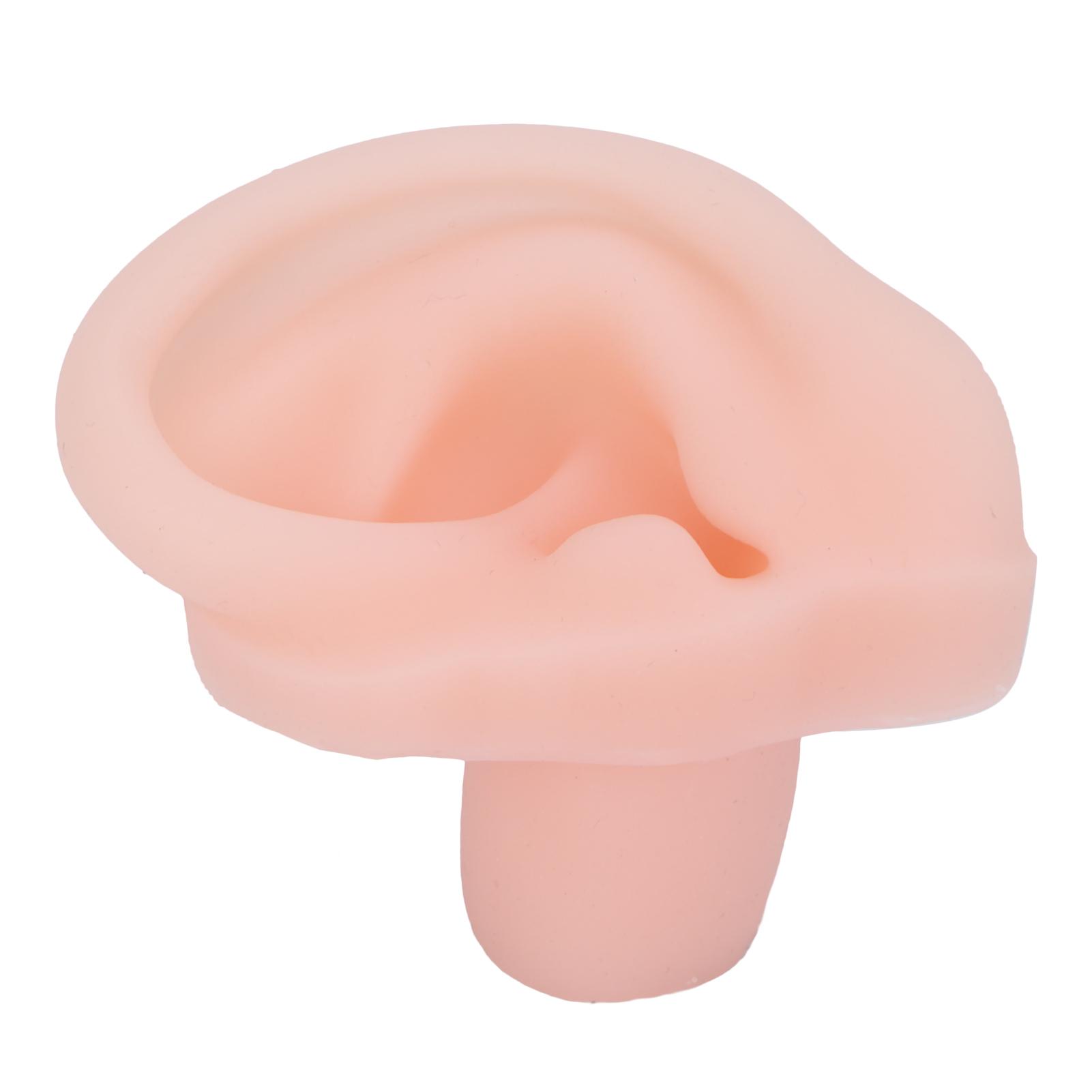 

Силиконовая модель уха, имитация многофункциональной левой модели уха человека, инструмент для демонстрации