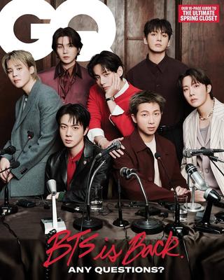 GQ Κορέας Μάρτιος 2026 BTS , RM, Jin, Suga, J-Hope, Jimin, V, Jung Kook, BTS Army