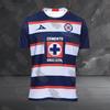 Popolare Serie Calcio Cruz Azul Trasferta Portiere Allenamento Uniforme Stesso Stile Trendy Uomo Adulto Bambini Uomo Maglietta