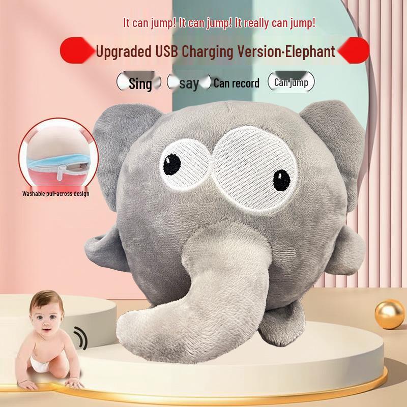 Douyin Zıplayan Domuz Oyuncak: Bebek Zıplayan Top ve Konuşan Öğrenme Oyuncağı