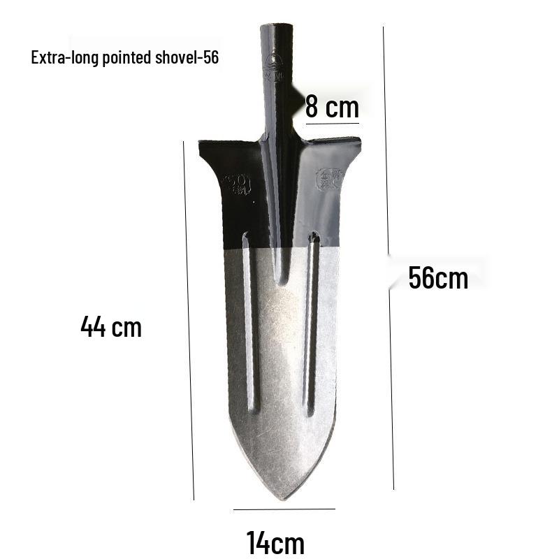 

Лопата цельностальная марганцевая для глубокой копки - Идеальна для посадки, копания траншей и сельского хозяйства