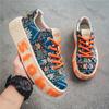 Fashion Men Vulcanized Shoes New Platform Breathable Canvas Shoes Men Trendy Thick Soled Printing Sports Casual Shoes Sneakers