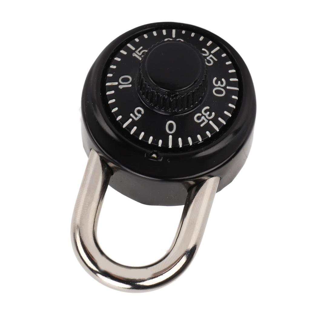Dial Combination Lock Waterproof Heat Treatment Hardened Steel Security Padlock for Gym
