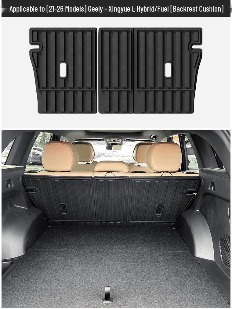 Floor Mats for 2021-2026 Geely Xingyue L: TPE Floor, Trunk, & Seat Back Mats