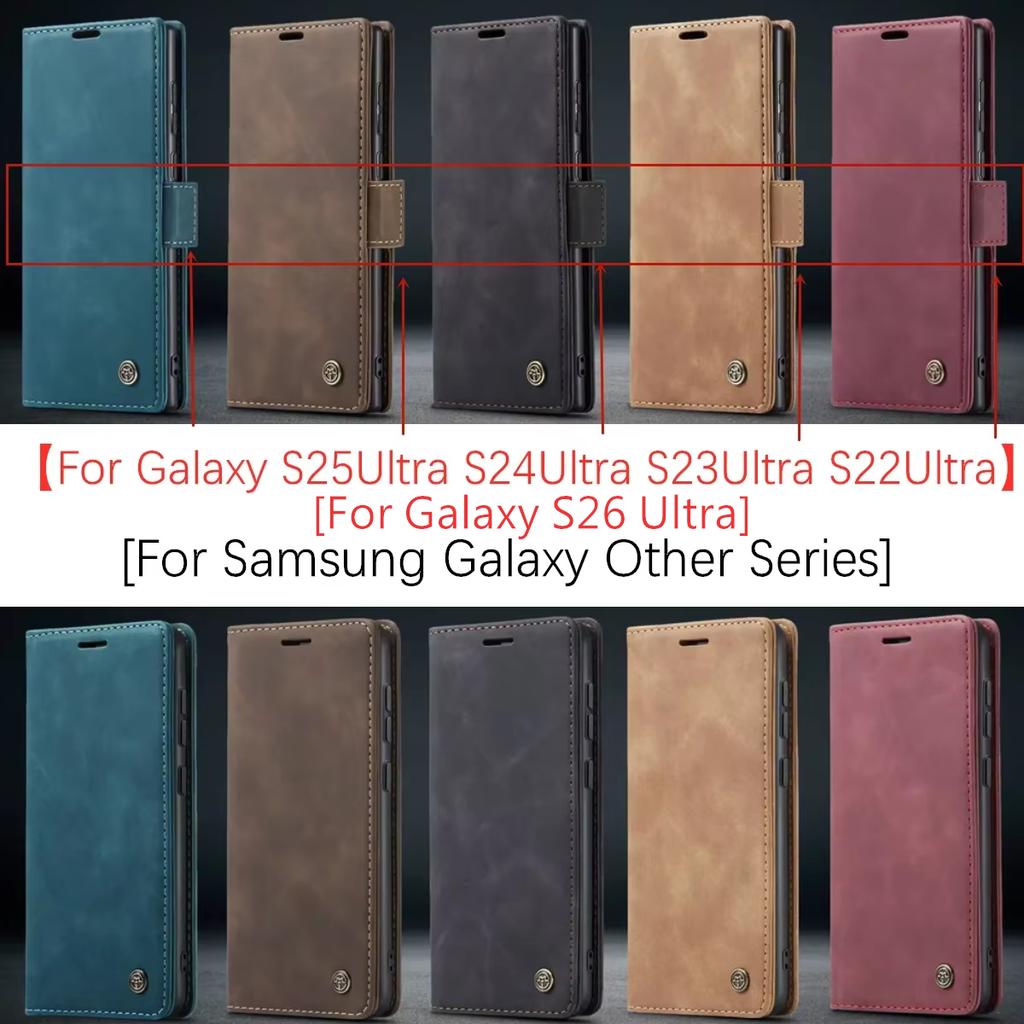 Custodia a libro in pelle per Samsung Galaxy S25 S26 Ultra S24 Ultra S23 FE S22 S21 S20 Plus A17 A16 A36 A56 A15 A55 A35 Copertura Portafoglio