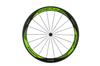 Sunrise Superteam Bike Carbon Road Wheels 700Cx50mm Clincher Wheelset Green