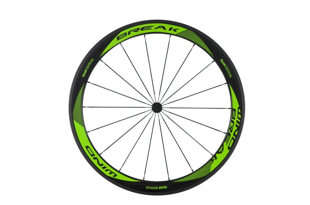 Sunrise Superteam Bike Carbon Road Wheels 700Cx50mm Clincher Wheelset Green