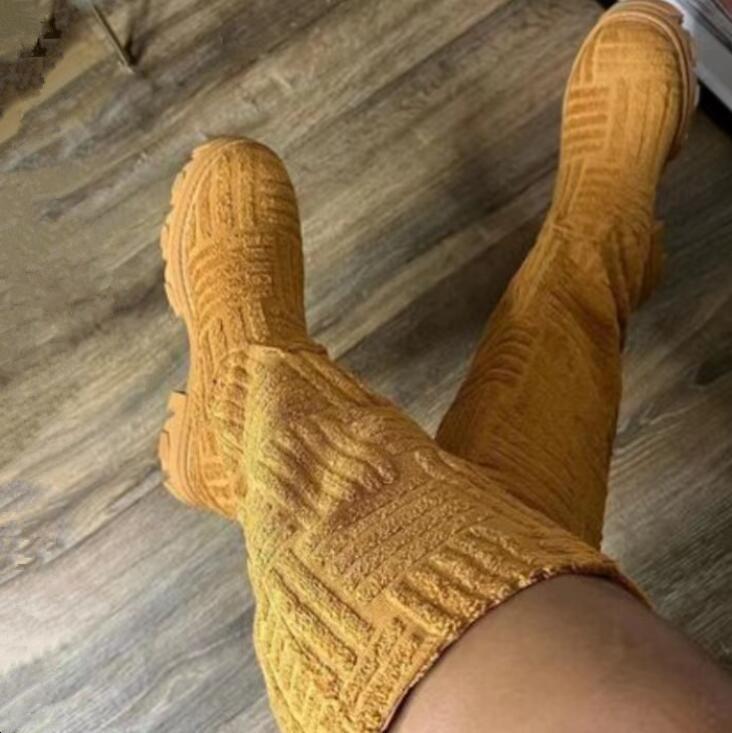 

Мода Роскошь 2025 новые женские теплые ботинки на толстой подошве и толстом каблуке женские махровые хлопковые ботинки мотоциклетные ботинки 36-43 35 коричневый