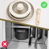 1/2pcs Detachable Pot Handle Versatile Pans Grip for Universal Pot Lifter Anti-scald Replaceable Clamp Kitchen Cookware Access