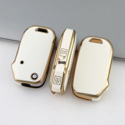 Compatible Kia Key Cover for K3, Sportage, K5, K2, Seltos, KX3, Niro, KX5 - Folding Car Shell Buckle