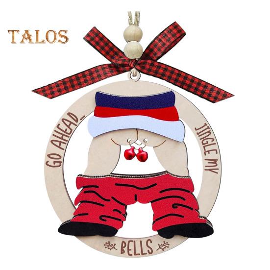 

1/3 шт. забавные рождественские украшения деревянные непослушные уродливые рождественские елки подвесные знаки неуместные грязные украшения Санты для праздничного домашнего декора 1pc