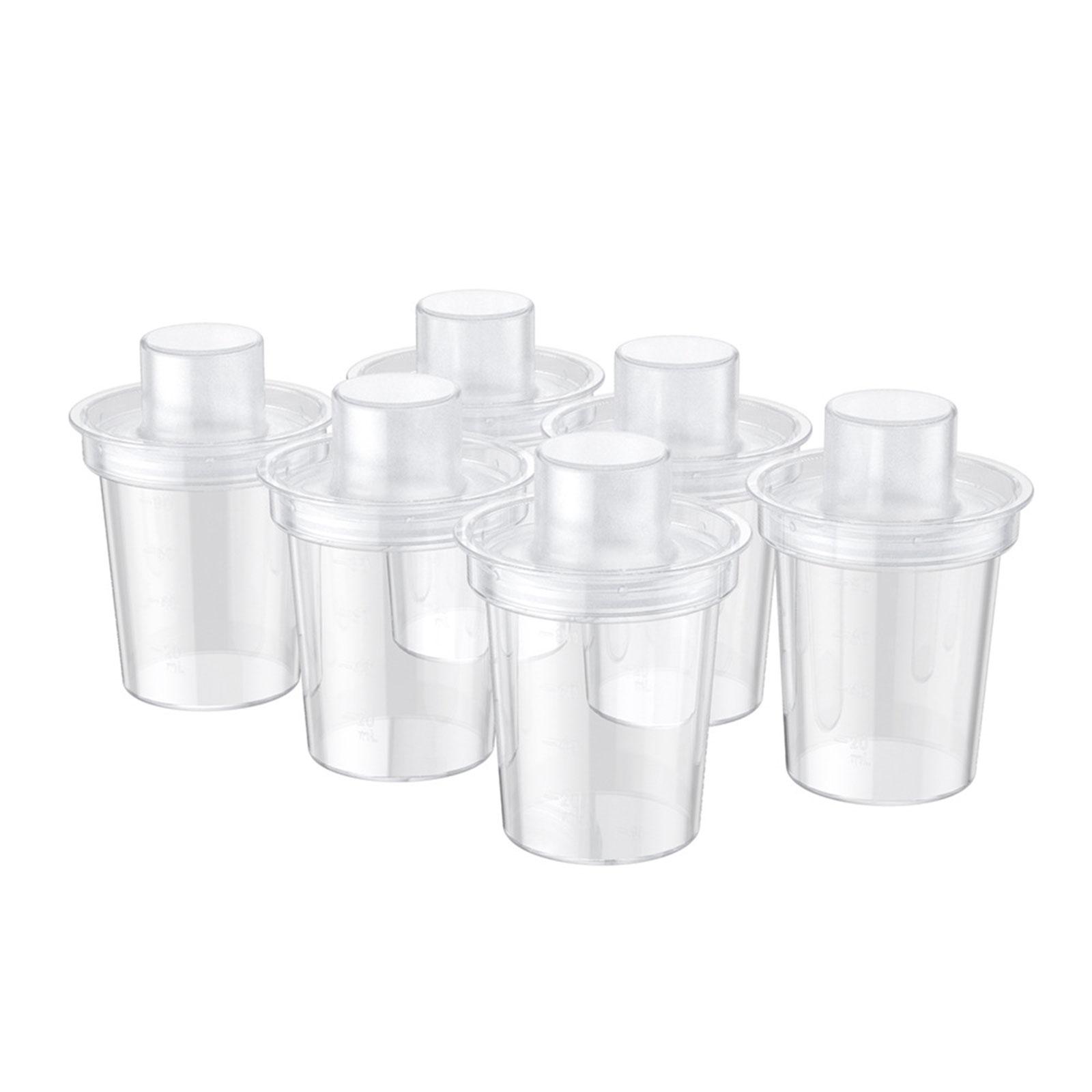 

Набор из 6 шт. Портативный дозатор для детского питания, контейнер для сухого молока, органайзер для хранения, 80 мл для путешествующих родителей