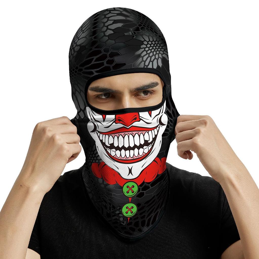 Harley Retro Motorcycle Sun Protection Mask & Summer Neck Gaiter Joker Headwear
