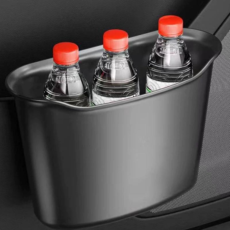 Leak-Proof Car Garbage Can Small Size Multipurpose Leak-Proof Garbage Container Storage Organizers Automotive Garbage Cans