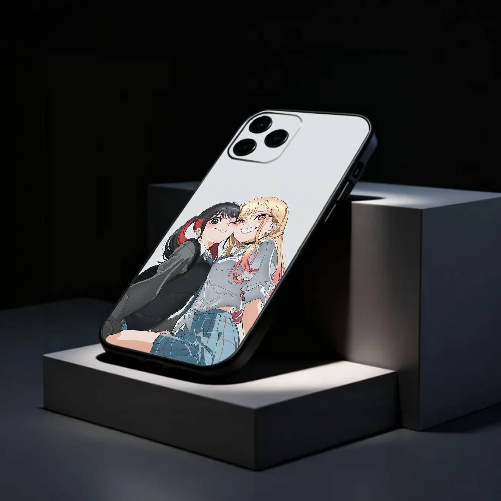 

Waifu My Dress-Up D-Darling Phone Case Silicone Soft For IPhone 17 16 15 14 13 12 11 X XR Plus Pro Max Plus iPhone14