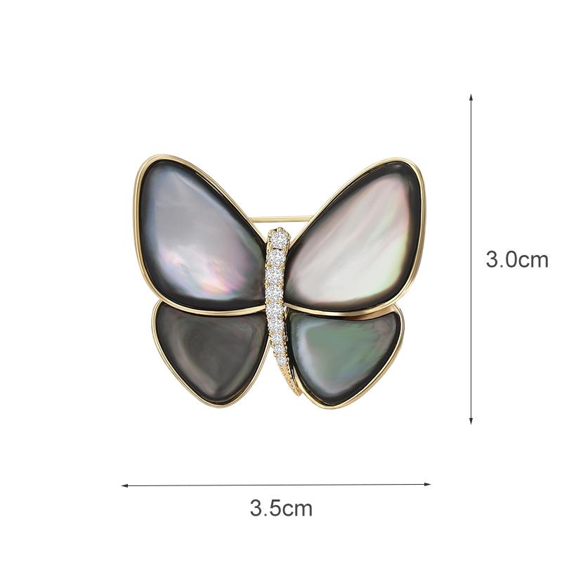 Senior Brooches Flower Leaf Brooch Pins for Women Suit Pendant  Fashion Brooches Jewelry