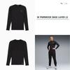 Men S PwrMode baSe Layer Long Sleeve Tee M PwrMode lS