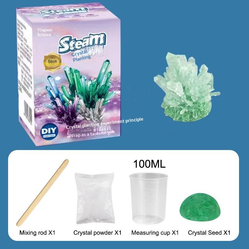 Crystal Growing Model, Science Kit, A Variety Of Colors Of Crystal Selection, Educational Toys, Gifts For Boys And Girls