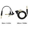 Gold End 6.35mm Y Splitter Sound Wire 90 Degree Angled 6.35mm TRS Stereo To 2Mono Male Audios Cable For Sound Devices