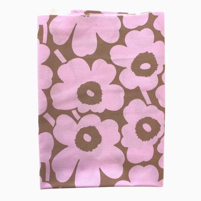 Tecido Mini Unikko Bege com 70cm x MINI UNIKKO Marimekko Nórdico Experimente Produto Autêntico [Importado Oficialmente] (Pano) Tecido Meio-Corte,